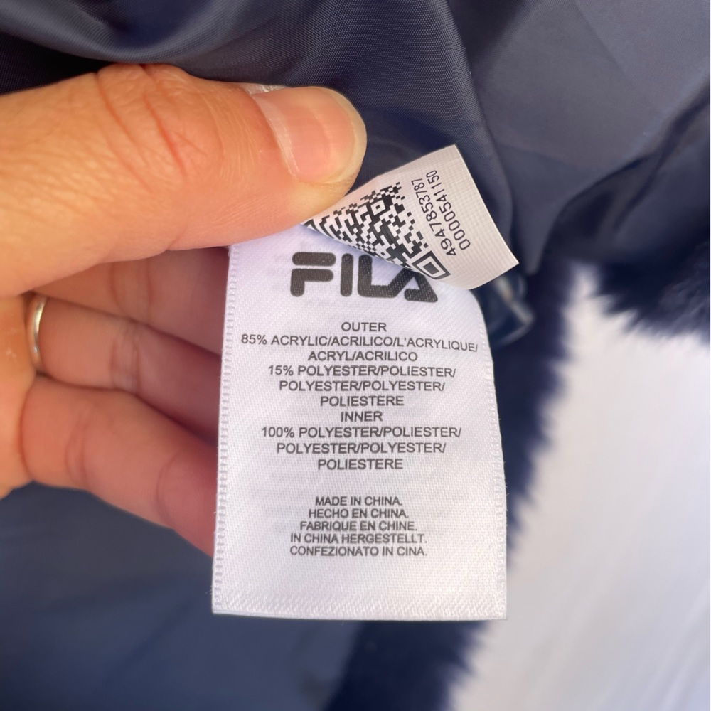 FILA Faux Fur Jacket - Picture 6 of 7